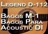 The Baggs M-1, Para Acoustic D.I., Legend D-112