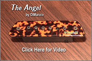 Click Here for video of the new DiMarzio Angel Pickup