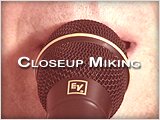 Close Up Mic to avoid CrossTalk