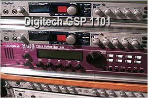 Digitech's GSP1101 as an acoustic guitar preamp and effects processor